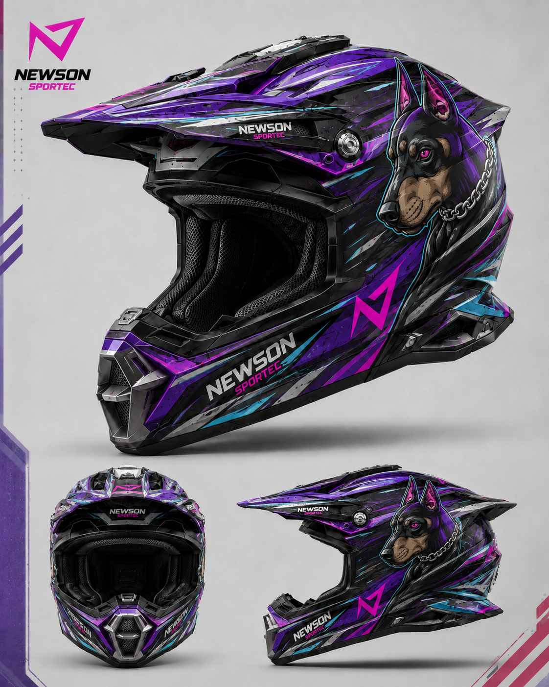 Newson Sportec helmet concept 24