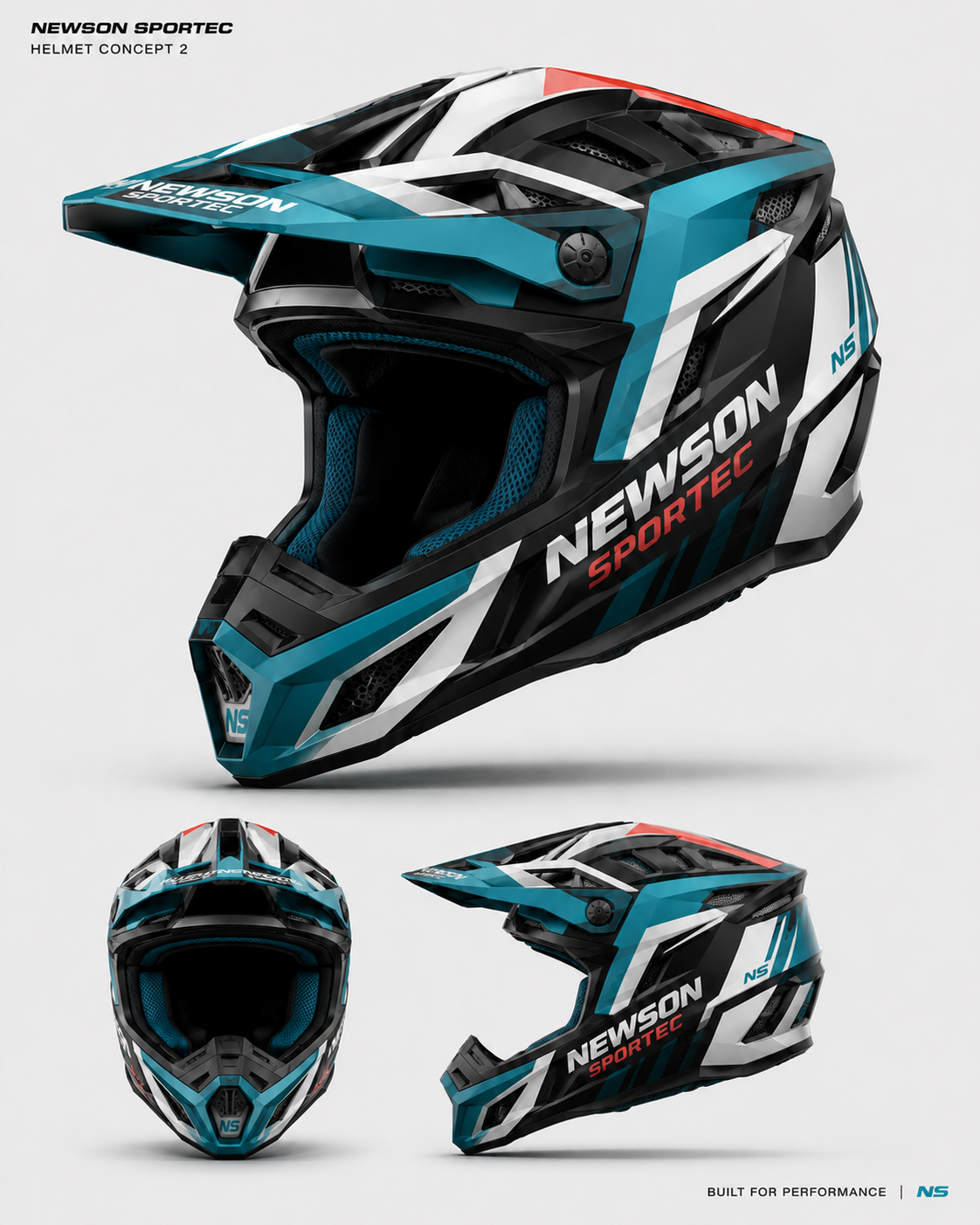 Newson Sportec helmet concept 3R