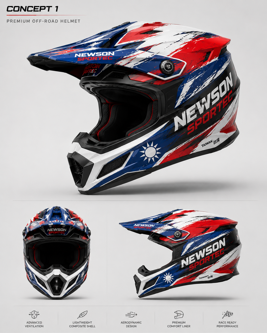 Newson Sportec helmet concept 6