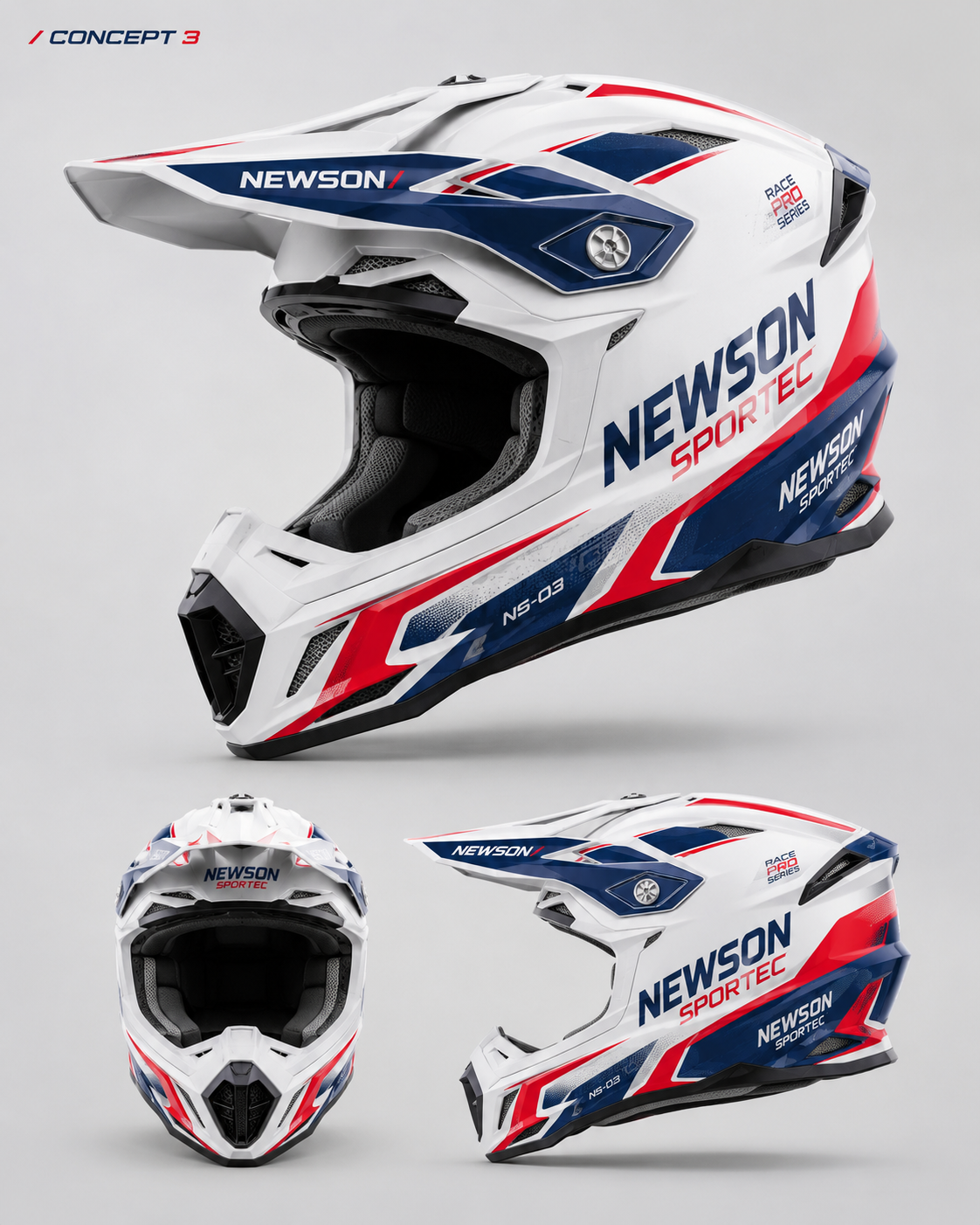 Newson Sportec helmet concept 8